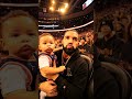 Drake &amp; Baby's Courtside Pout-Off