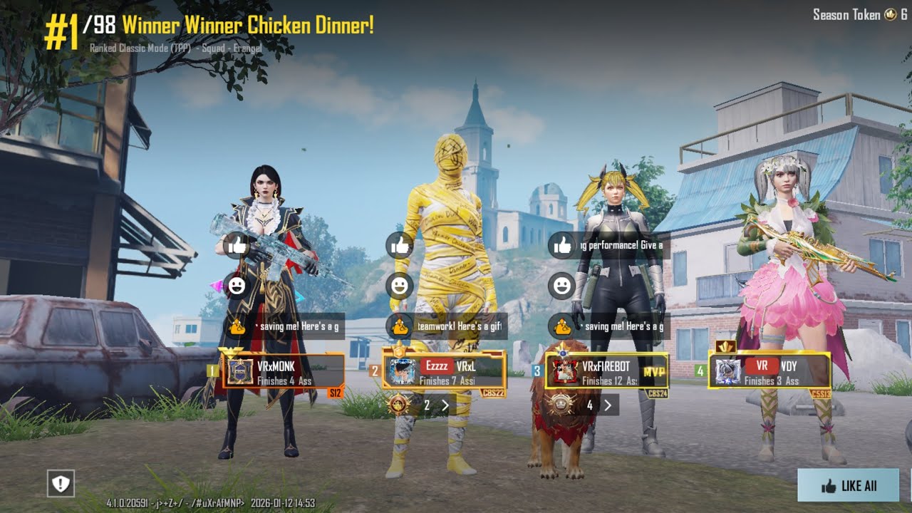 BGIS IN GAME QUALIFIERS MATCH-1 in ace master lobby 🔥// 26 kills WWCD // 