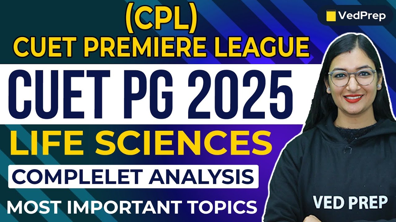 CUET PG 2025 | Life Sciences | CUET PG Preparation | CUET PG 2025 ...