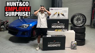 Surprising my Employee with his DREAM BRZ BUILD (Full Transformation)