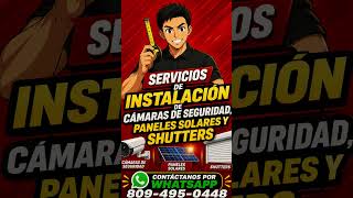 #camarasdeseguridad #electricista #panelessolares #refrigeracion #shutters
