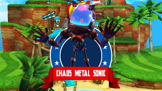 Sonic Prime Dash Netflix Game - Metal Chaos Sonic - All Characters