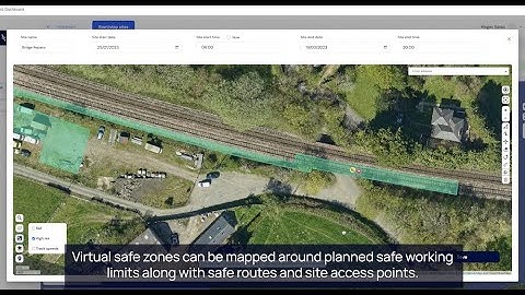 How does geofencing technology improve track worker safety?