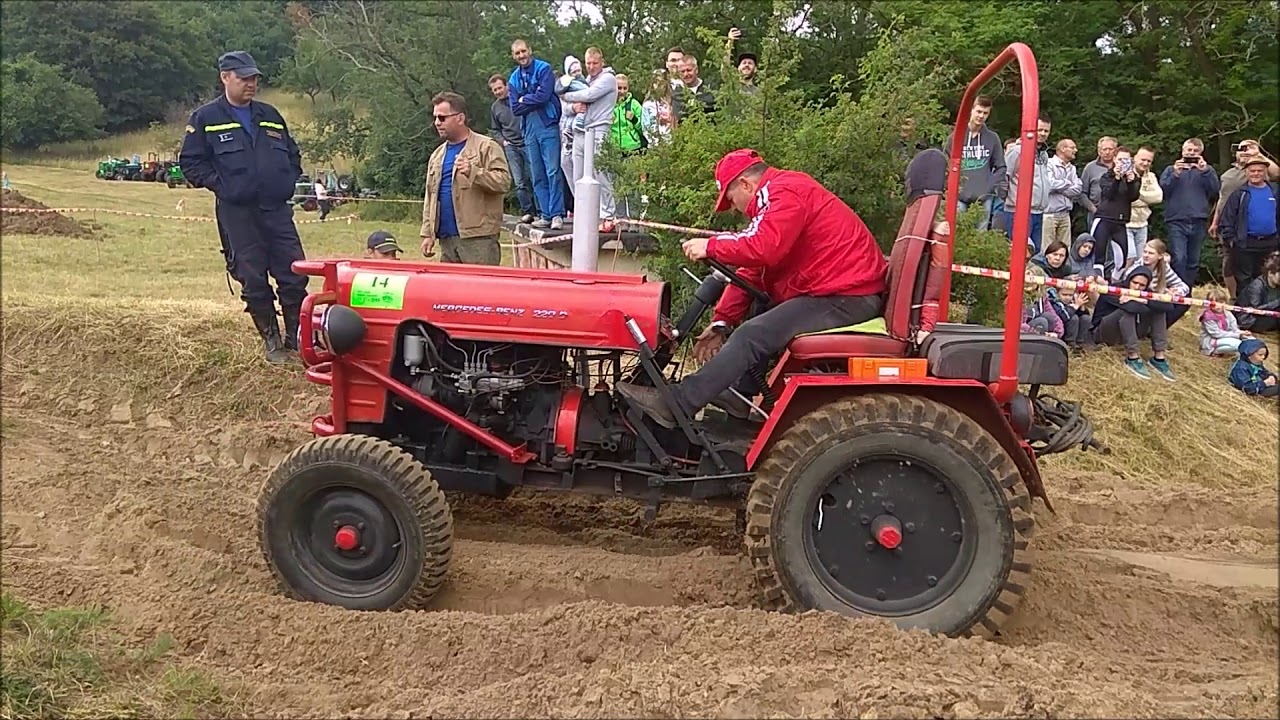 Traktoriáda 2018 Samohyby  Unín 16.ročník