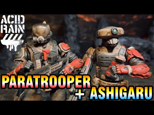 Acid Rain Kyoukai Shield Set & Norinu Machine-Gunner 1/18 two pack