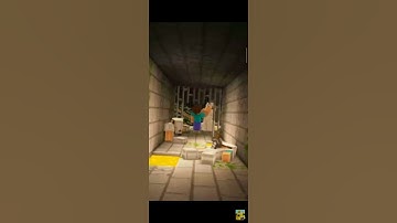 Herobrine is end portal gaurd attitude status #minecraftshorts #shorts #minecraft @Crazy_Mine57