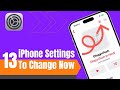 Change these iphone settings now