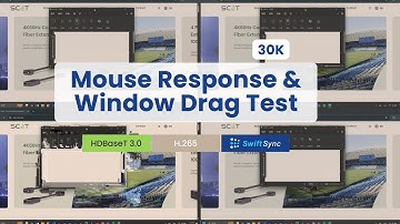 #4K HDMI Extender Mouse Latency Test | HDBaseT vs SwiftSync vs H.265