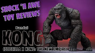 Just A Repaint?  S.H. Monsterarts Godzilla x Kong: New Empire Kong Toy Review