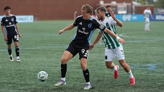 MNUFC2 GOAL: Logan Dorsey Grabs the Lead in First Half Stoppage