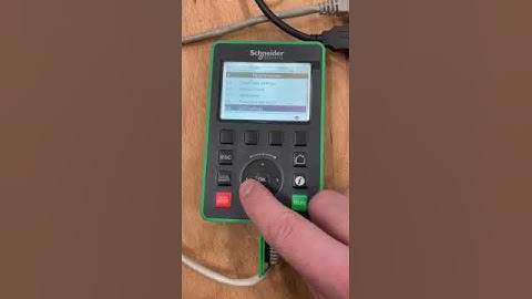 How to find the default password Schneider Electric ATV 600 and ATV900 series VFD