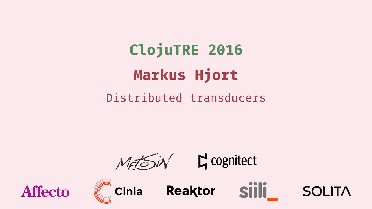 Distributed transducers - Markus Hjort