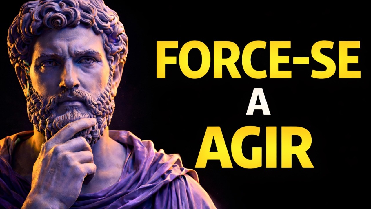 FORCE-SE A AGIR: SOMENTE FOQUE EM MUDAR SUA VIDA | ESTOICISMO 🏛️
