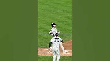 Jazz Chisholm Jr. JUST beat the tag #Postseason 🤏