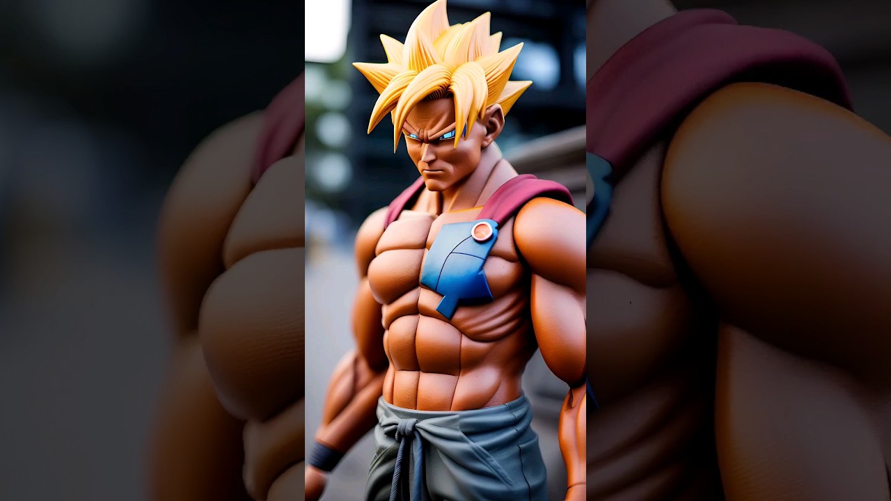 Hyper-Detailed Super Saiyan Sengoku: A 3D AI Masterpiece! 🐉✨ 