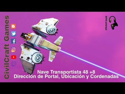 No Mans Sky Beyond |Guia| Nave Transportista| Dirección de Portal(glifos), Ubicación y Coordenadas