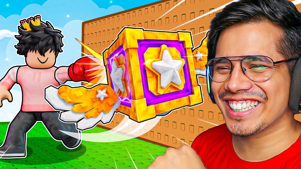 PUNCH A LUCKY BLOCK ROBLOX 😱