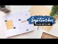 PLAN WITH ME | September 2021 Bullet Journal Minimal Setup - Clouds Theme