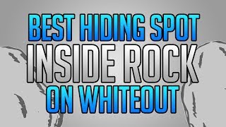 COD Ghosts Glitches - Wallbreach Inside Rock on Whiteout! - Best Hiding Spot on Whiteout!