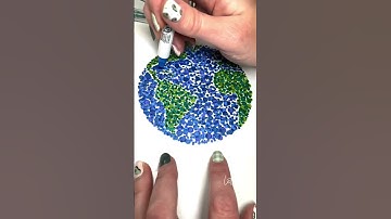 Happy Earth Day!  🌎 dot art