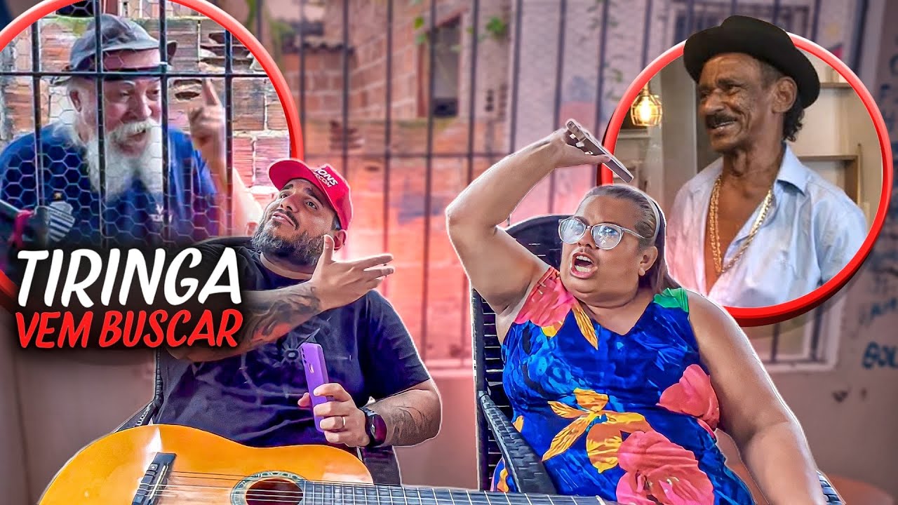 TIRINGA DISSE A MANETIKIN QUE VAI BUSCAR DONA ZAZA DE CARRO | PALPITES