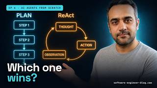 Ep6 · Planning Agents From Scratch — Plan-and-Execute vs ReAct (Python)