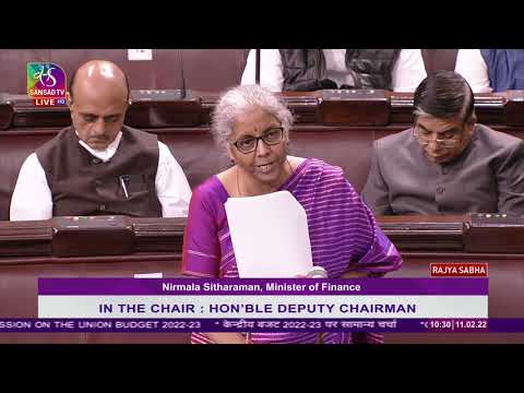 Finance Minister Nirmala Sitharaman's Reply | Discussion on Union Budget 2022-23 in Rajya Sabha