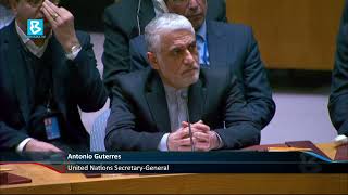UN Chief condemns US-Israeli attacks on Iran during emergency security council meeting
