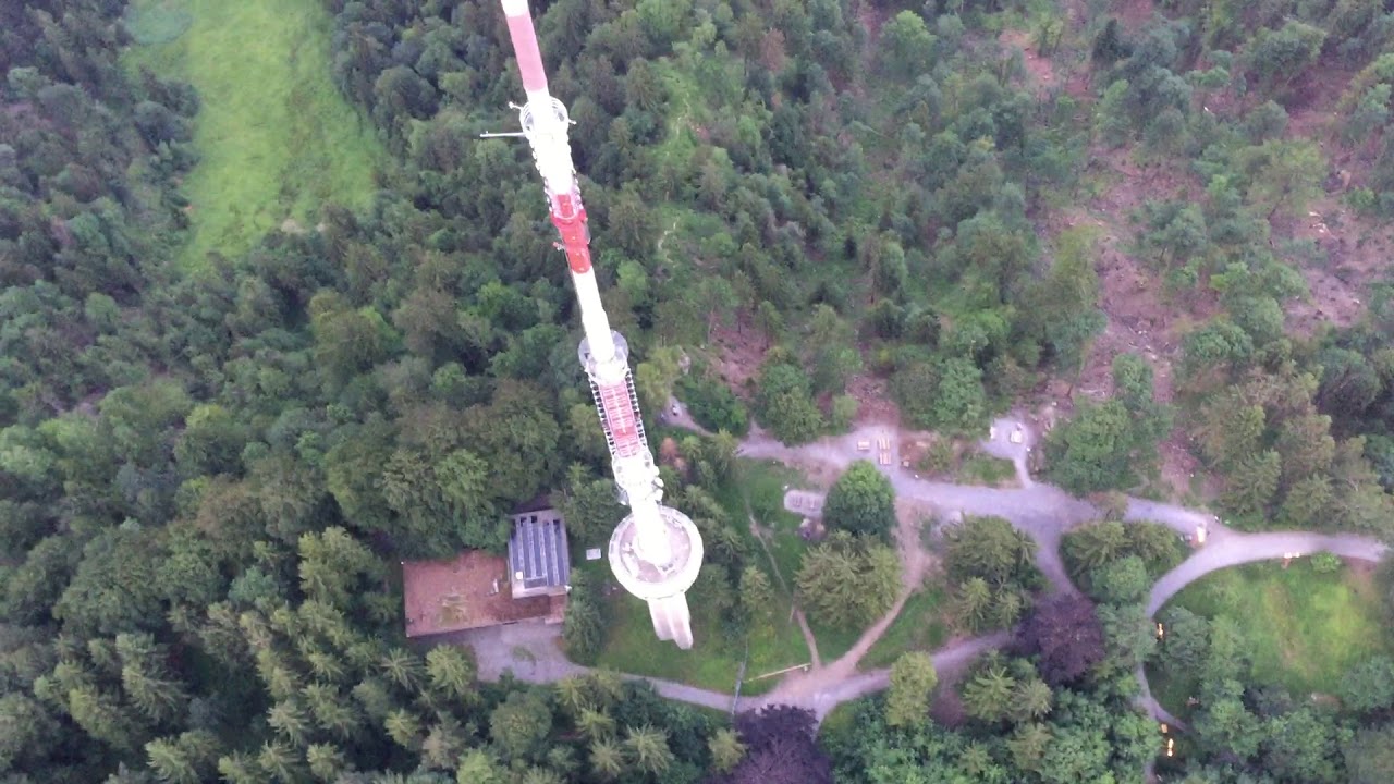 Uetliberg Zürich evening flight