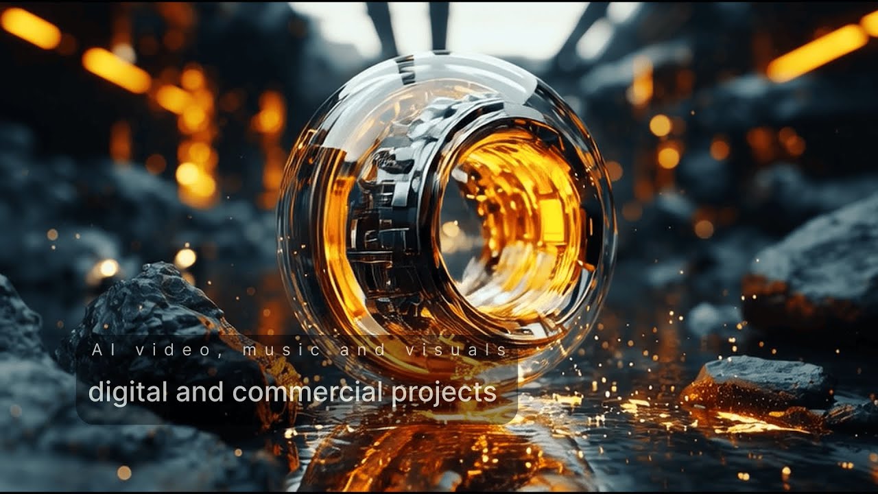NDH + Industrial Techno Predator AI Music & Visuals | Cinematic Art Loop | Motion & Sound Design