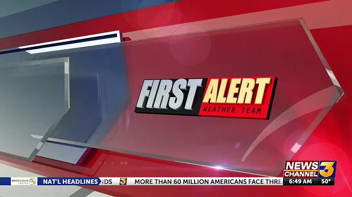 Monday First Alert Forecast with Meteorologist Patrick Evans