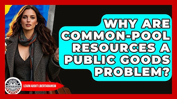 Why Are Common-pool Resources A Public Goods Problem? - Learn About Libertarianism