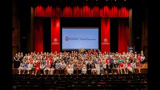 2025 Teacher Education Induction Ceremony Highlight Video