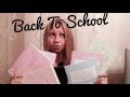 Back To School / Покупки к Школе🌚