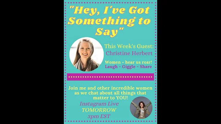 "Hey, I've Got Something to Say" 12.14.22 | Guest:...