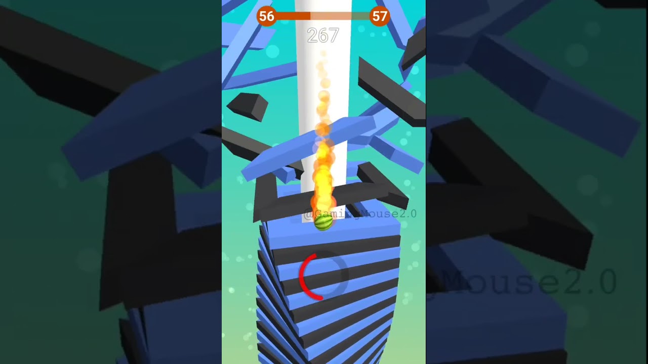 Stack ball hack short trick | 