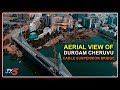 Exclusive video: Aerial view of cable suspension bridge across Durgam Cheruvu in Hyd