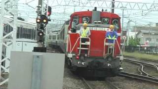 SL磐梯会津路 会津若松駅 C57 DE10 12系客車 磐越西線
