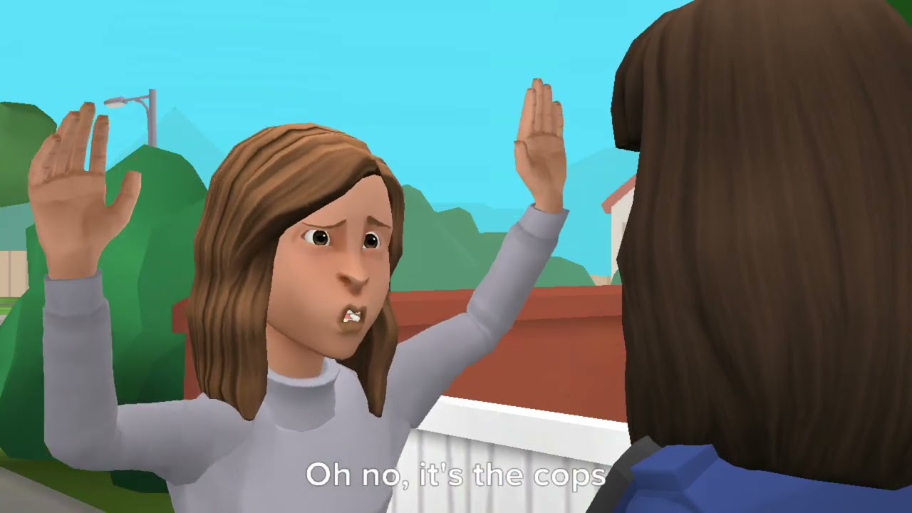 Классическая Андреа отправляет анимационную группу CHEEZE 2 под арест и в тюрьму.