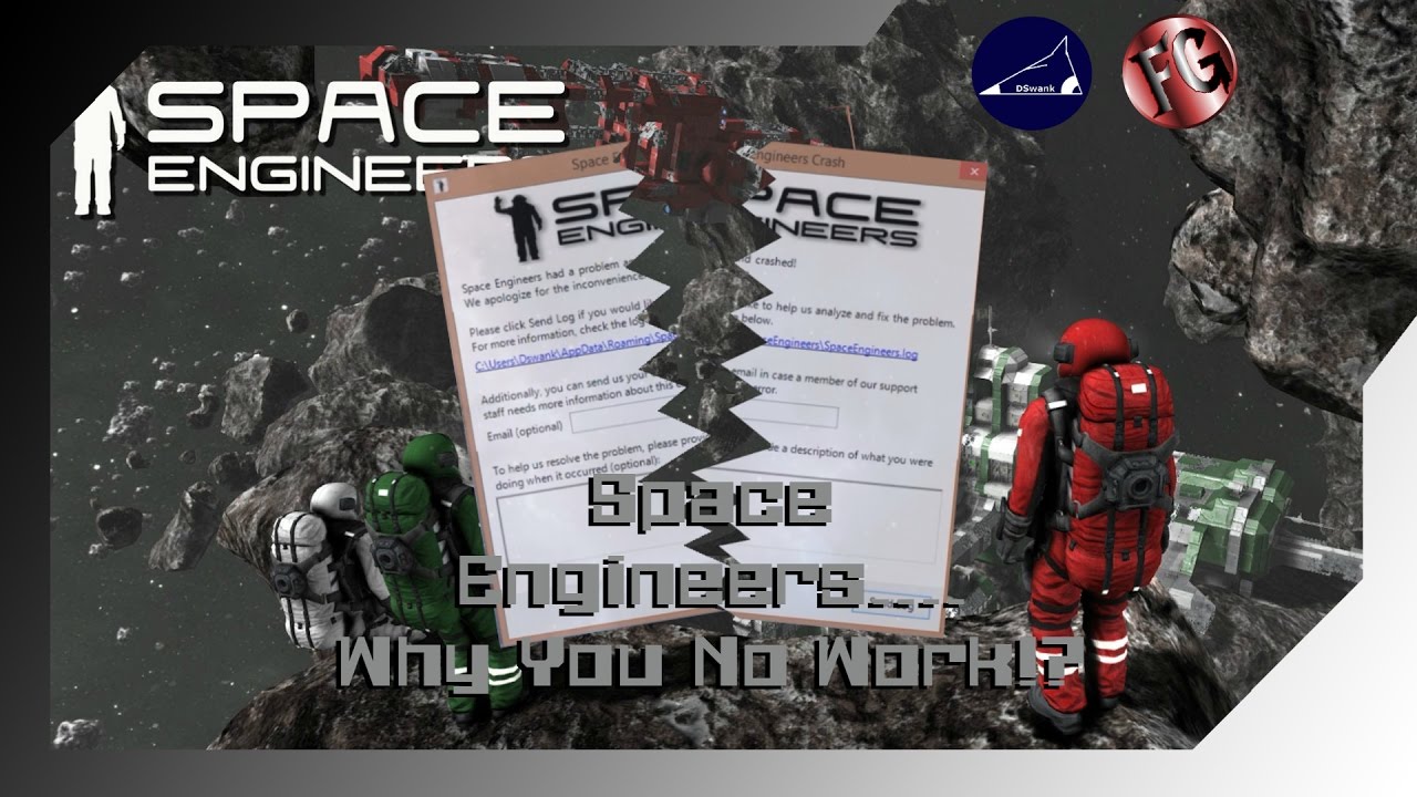 Space Engineers - Crash Survival? - YouTube
