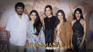 UNCUT - Aranmanai 4 | Mumbai Press Meet | Tamannaah Bhatia, Rashii Khanna, Sundar C, Khushboo S