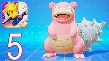 Pokemon UNITE - Gameplay Walkthrough Part 5 - Slowbro (iOS, Android)