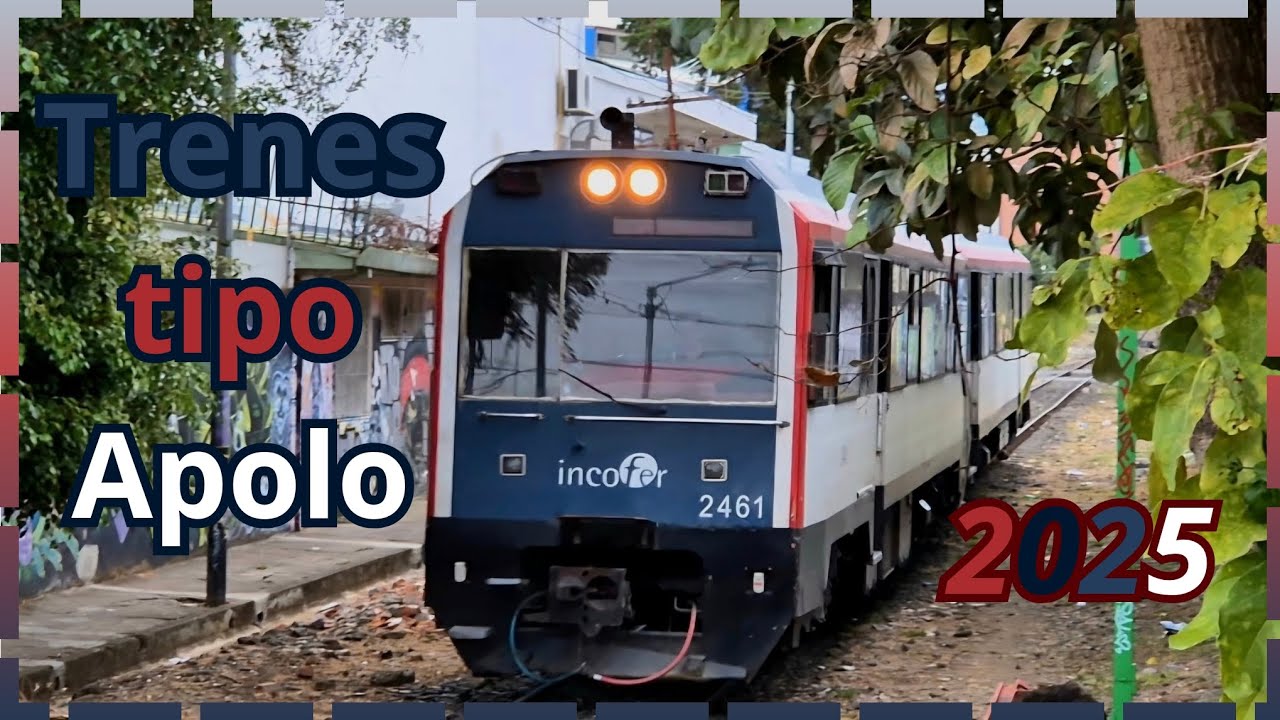 Trenes tipo Apolo por el aerea de San José || CRailways • 2025