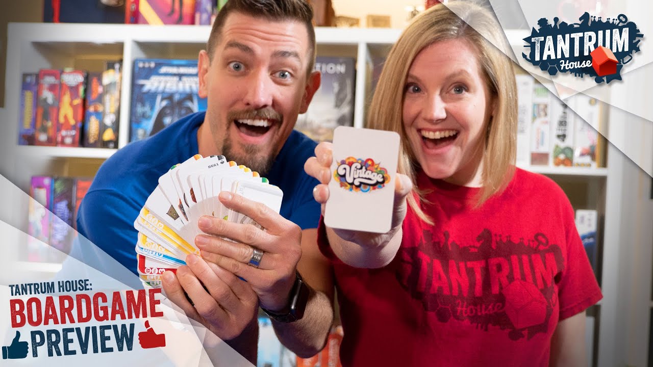 Vintage Card Game Preview