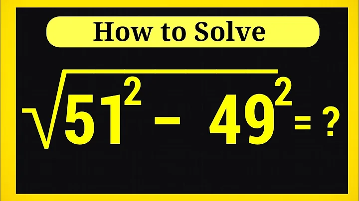Japanese | A Nice square root algebra problem | math Olympiad 