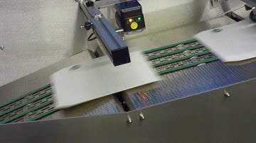 Friction feeder - Vacuumatic TCF - Counting of food container sleeves with camera inspection system