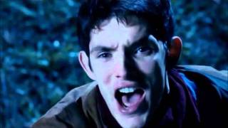 Fus Ro Dah! Merlin's first dragon shout Fus Ro Dah! Merlin's first dragon shout