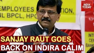 Sanjay Raut Takes Back Claim On Indira Gandhi & Don Karim Lala's Meet