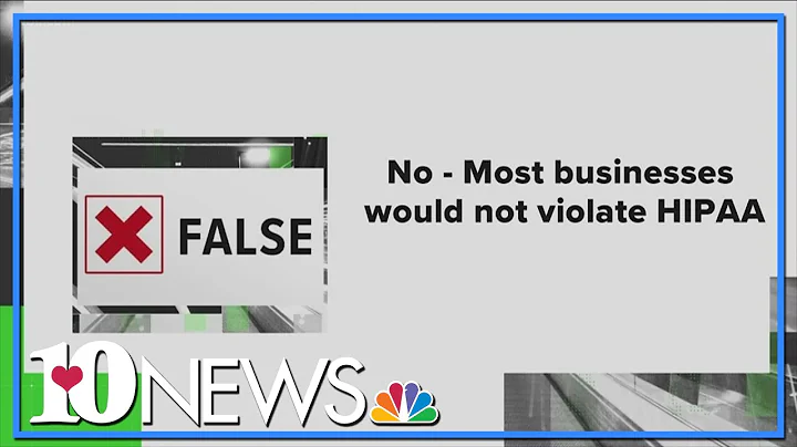 VERIFY: Is asking about vaccination status a violation of HIPAA?