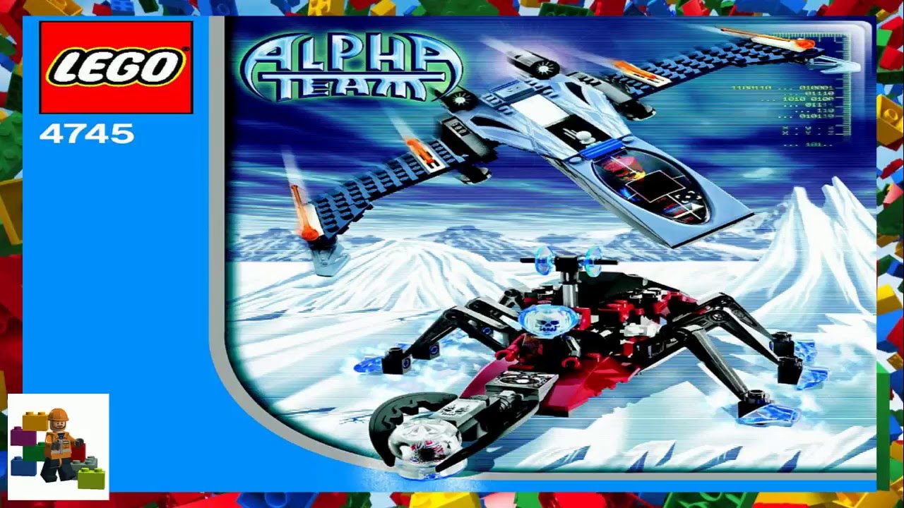 Snow Crawler LEGO Stories & Themes Alpha Team: Blue Eagle vs Toys 4217384 4745